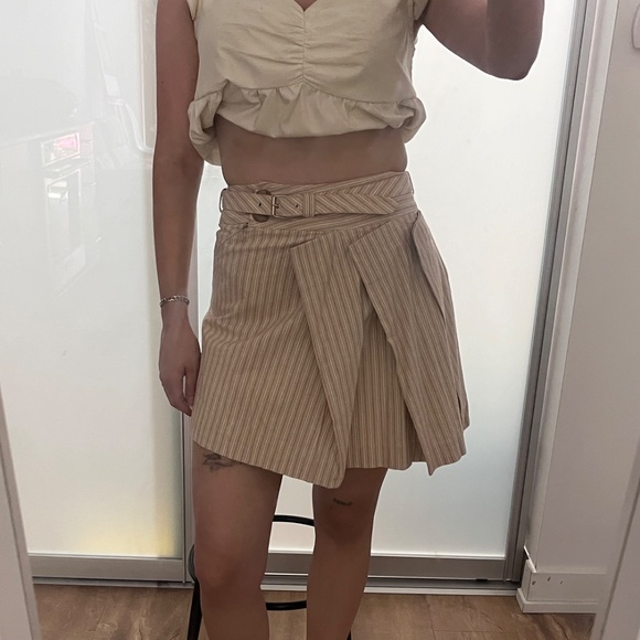 Vivienne Westwood - Candy Striped Assymetrical Pleated Skirt - Picture 11 of 11